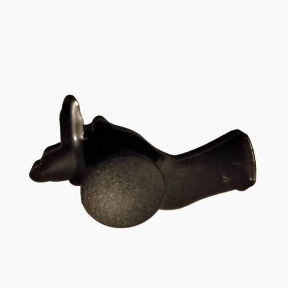 Cannabis Shoe Charm Hand Holding Joint Rasta Fingernails Smoking Design - Picture 4 of 4